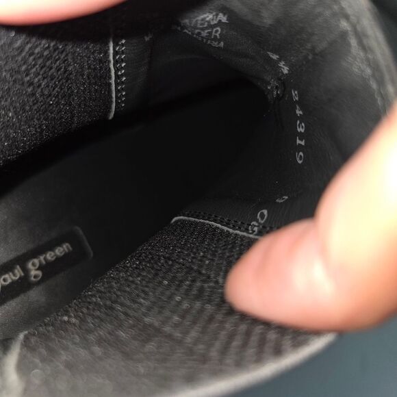 Paul Green Vienna Lugged Sole Nubuck Chelsea Boots UK4.5 US7 - Picture 5 of 9